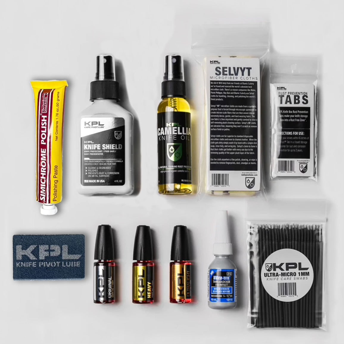 The Platinum Bundle Knife Pivot Lube