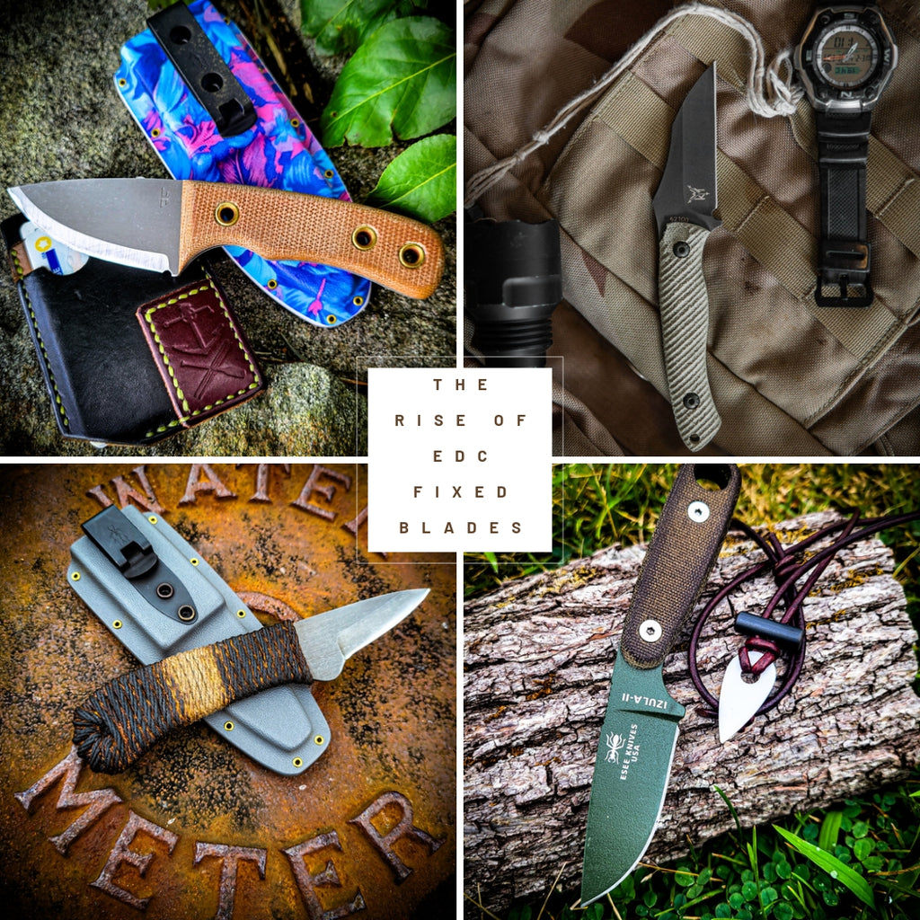 The Rise of EDC Fixed Blades