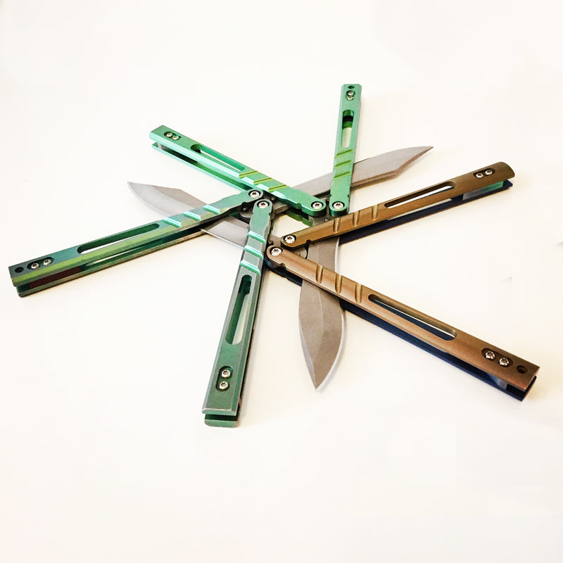 Common Butterfly Knife Tricks and Their Names Knife Pivot Lube