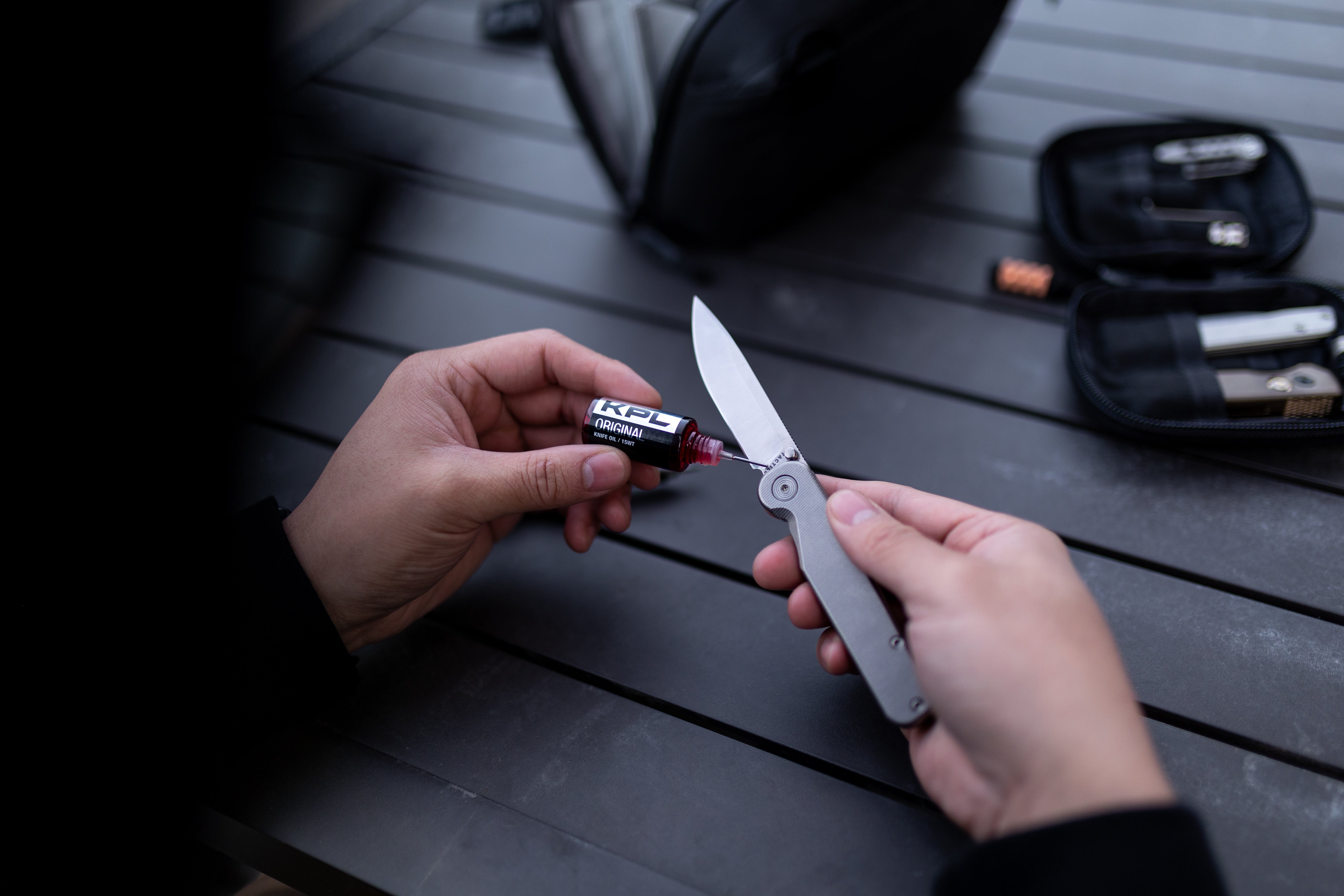 KPL Knife Pivot Lube - Premium Oil Lubricant, 10ml