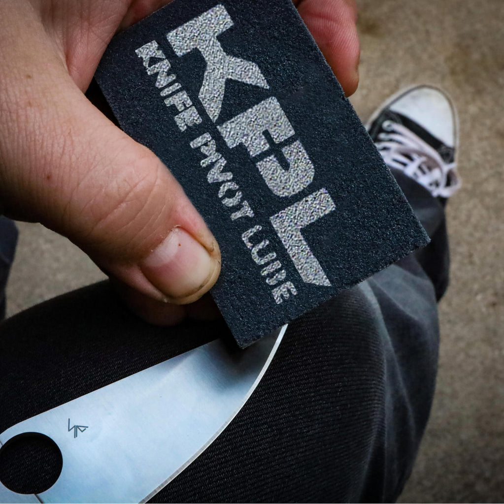 Rust Eraser / Sabitori / Stone Cleaner – Knife Pivot Lube